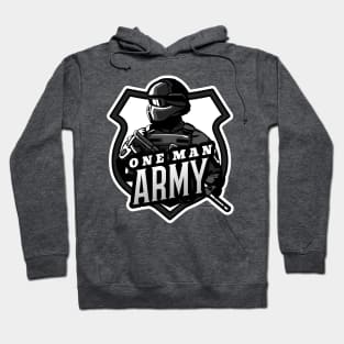 One MAN Army Hoodie